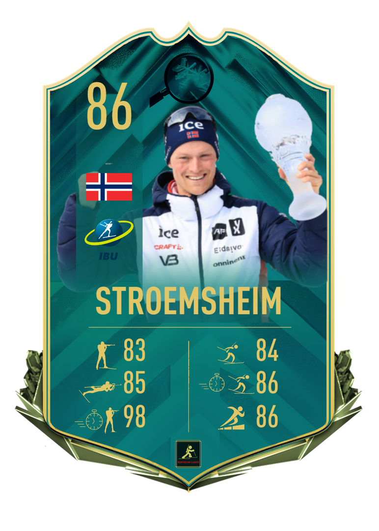 Endre Stroemsheim - Should be Watched for 2023/2024 Season - Biathlon Cards